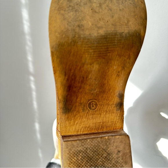 Ankle boots wooden heel women’s size 6 casual wear y2k boho style boots by Aldo - Picture 9 of 13